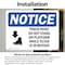 Signmission Safety Culture Sign, 14 in Width, Vinyl Decal, Rectangle OS-2PACK-NS-D-1014-L-17286 - alternate 5